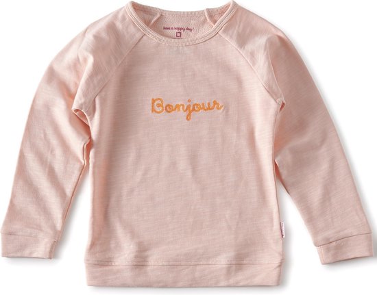 Little Label raglan sweater meisjes - light pink | bol.com