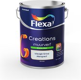Flexa Creations Muurverf - Extra Mat - Mengkleuren Collectie - Vleugje Grind  - 5 liter