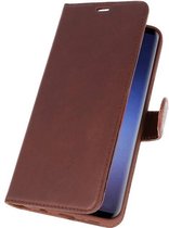 Rico Vitello Mocca Echt Leder Hoesje voor Galaxy S9 Plus