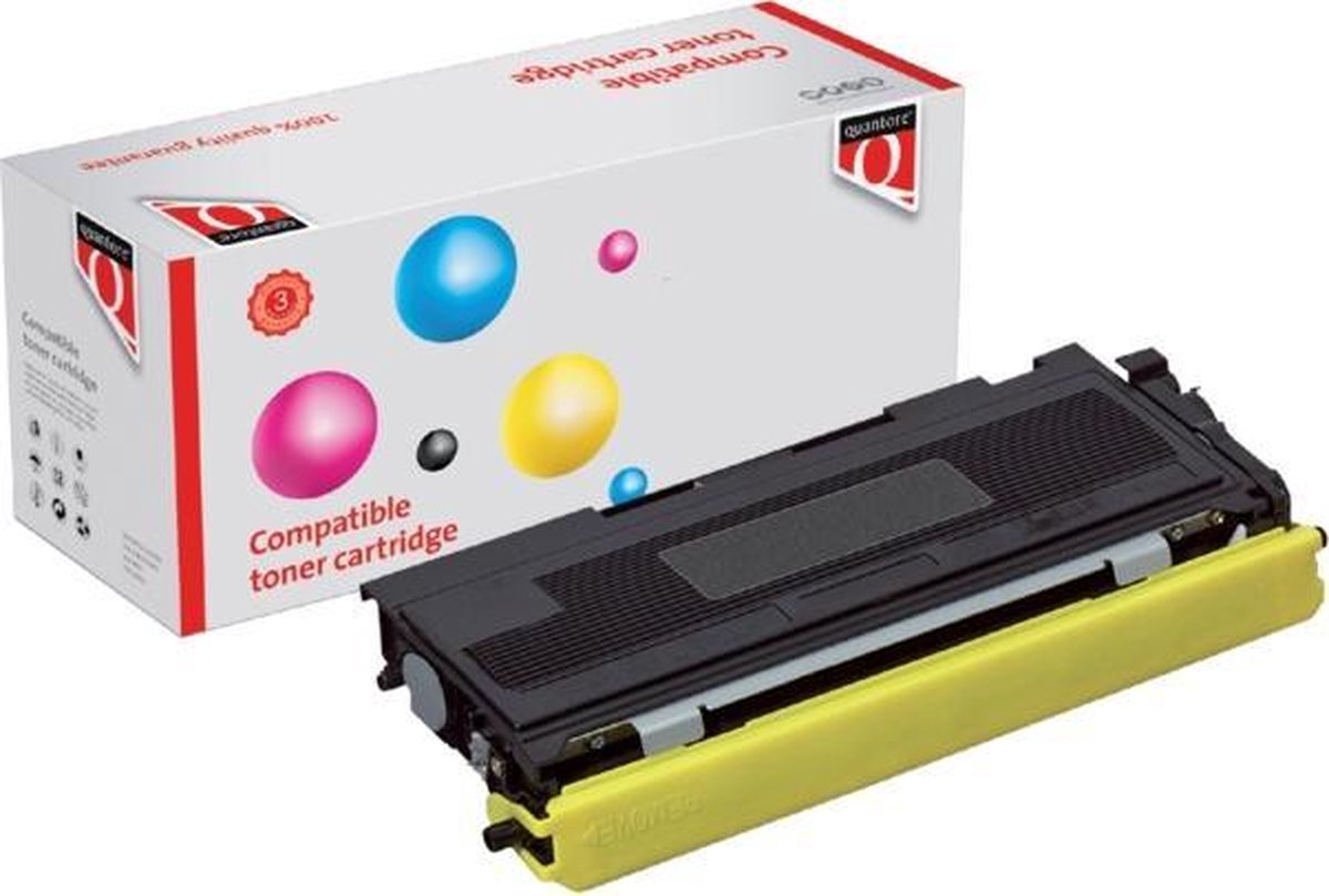Quantore toner cartridge TN-2005 zwart - geschikt voor Brother