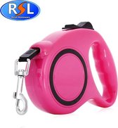 Resal Homeware Hond Lijn 3 Meter - Roze