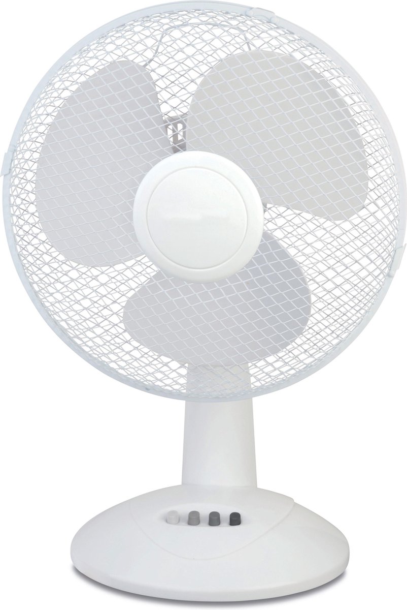 Profile tafelventilator 30CM 3 snelheden wit