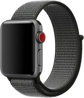 KELERINO. Sport Loop bandje geschikt voor Apple Watch 42/44/45 mm - Grijs