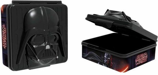 archief maandelijks Besmetten Star Wars Darth Vader 3D broodtrommel / lunchbox | bol.com