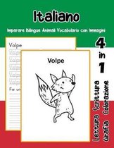 Italiano Imparare Bilingue Animali Vocabolario con Immagini