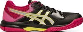 Asics Gel-Rocket 9 Sportschoenen - Maat 39.5 - Vrouwen - zwart/ roze/ geel