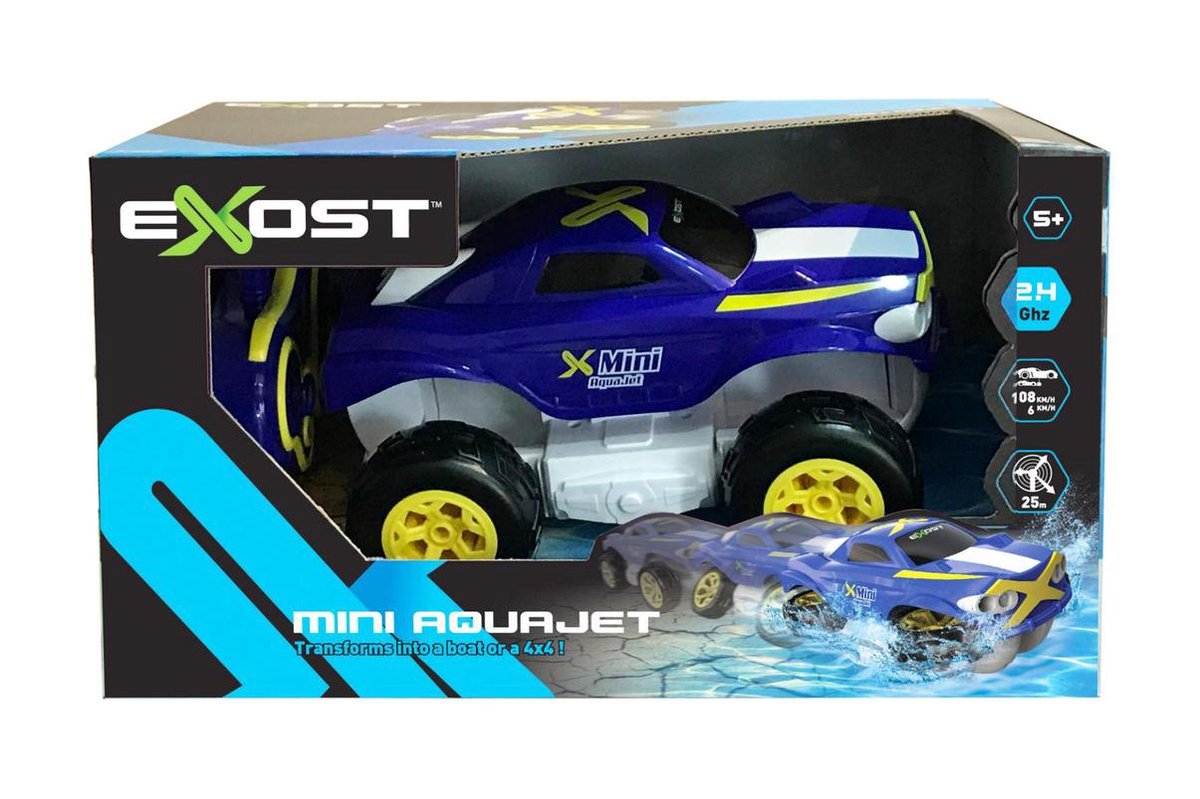 EXOST - Voiture télécommandée amphibie MINI AQUAJET