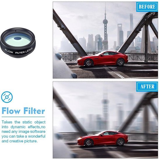 APEX Series 10 in 1 HD Telefoon Camera Lens Kit