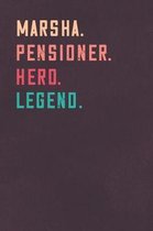 Marsha. Pensioner. Hero. Legend.