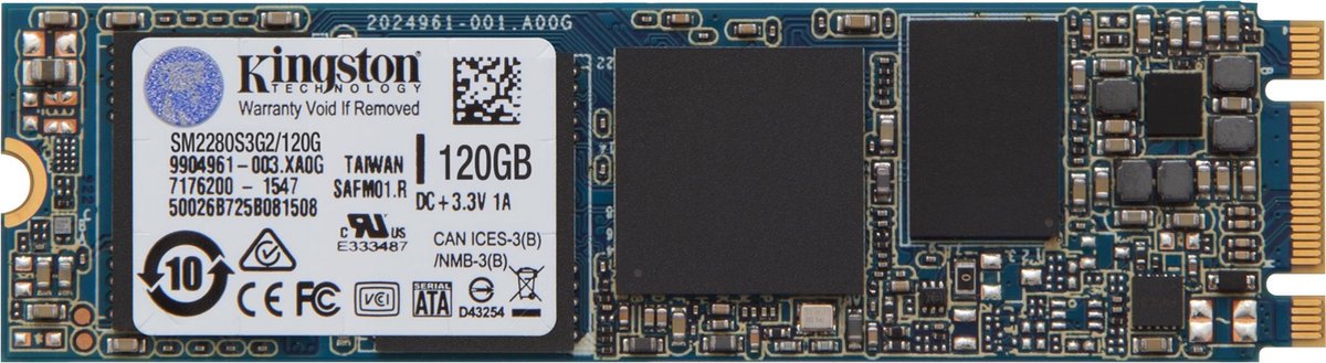 Kingston Technology SSDNow M.2 SATA G2 Drive - SSD - 120GB