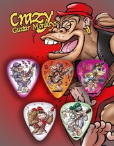 Crazy Guitar Monkeys - Plectrum Pack 1
