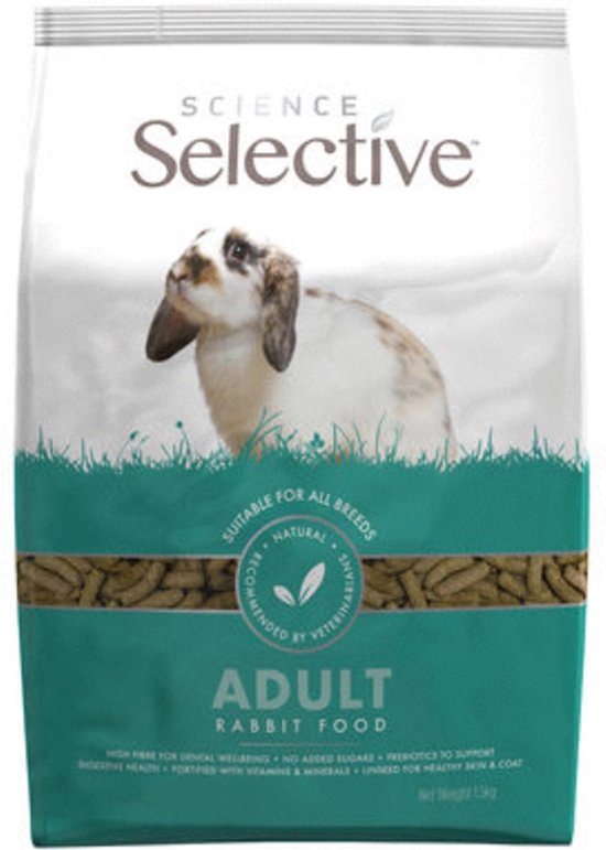 Supreme Science Selective Rabbit - Konijnenvoer - 350 gr