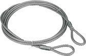 Câble de verrouillage - Plastifié - 5 m - Cadenas - Câble en acier