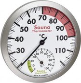 Sauna Thermo-Hygrometer, Ã˜ 120mm