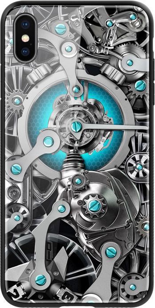 Nillkin Spacetime Glass Hard Case voor Apple iPhone XS Max (6.5")