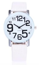 Susenstone Horloge H336 - Wit in Horlogedoosje