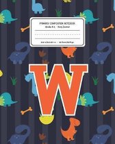 Primary Composition Notebook Grades K-2 Story Journal W