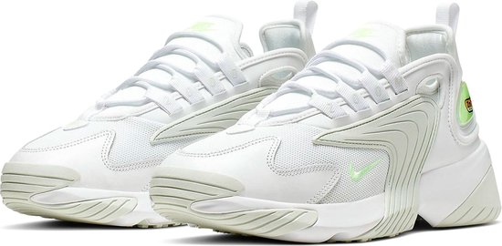 Nike Sneakers - Maat 39 - Unisex - wit/lime | bol.com