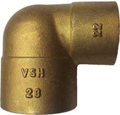 VSH soldeer messing - knie - 15 x 12 mm