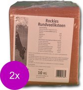 Rockies Rundveeliksteen - Supplement - 2 x 10 kg