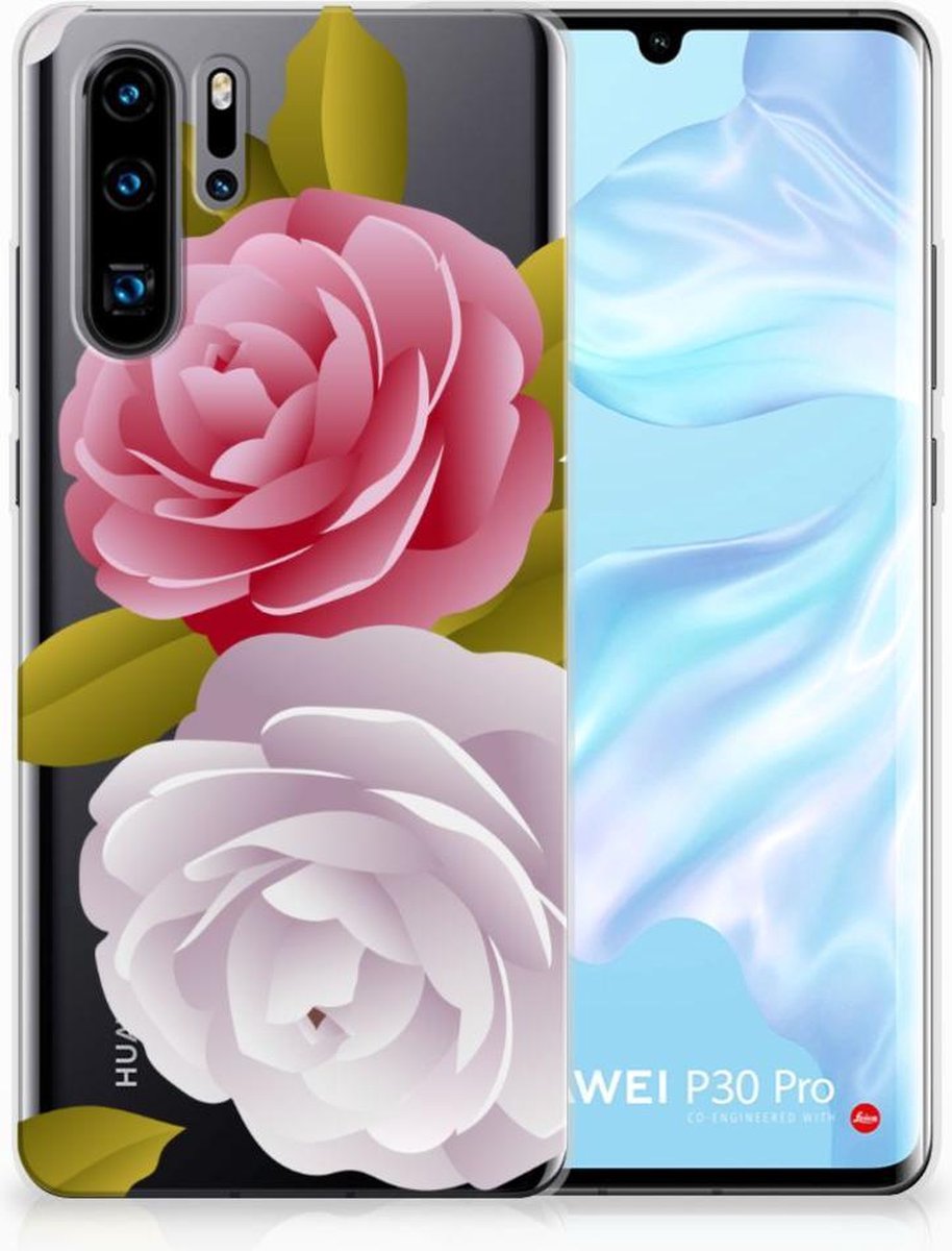 Huawei P30 Pro TPU Case Roses