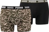 Puma - Heren - 2-Pack Boxershorts - Zwart - S