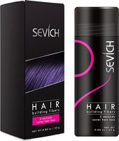 Sevich Â® - Haarpoeder - Haarvezels - Hair Fiber - Kale plekken bedekken - Haarverdikker - Donkerbruin