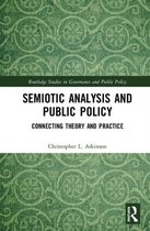 Routledge Studies in Governance and Public Policy- Semiotic Analysis and Public Policy