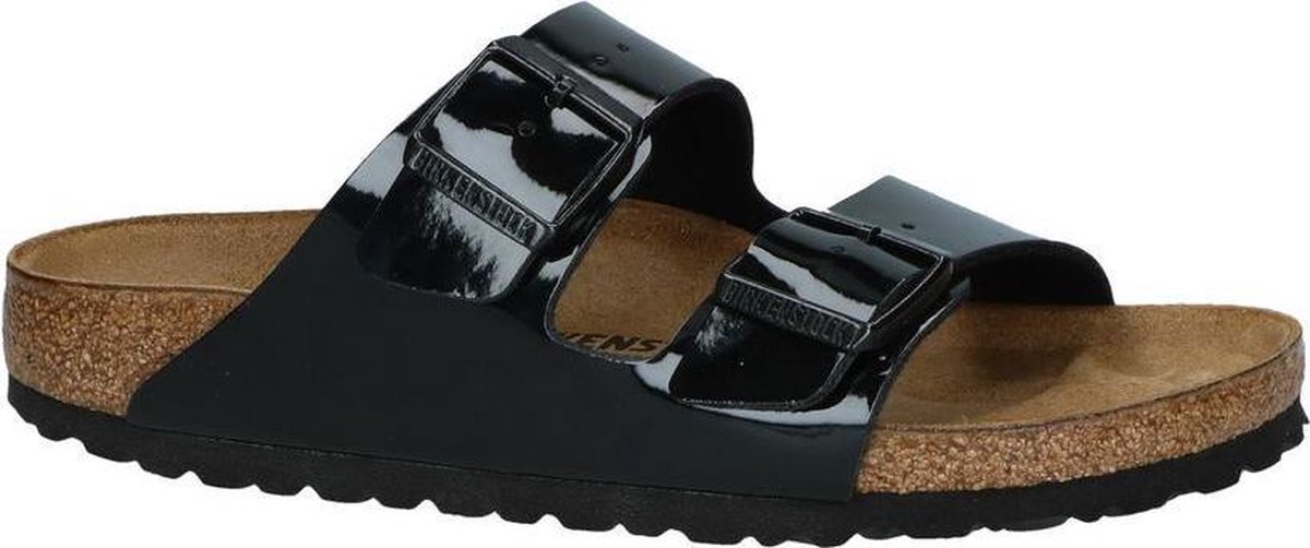 Birkenstock Slipper Arizona 1005292 Lak Smal 9 Zwart