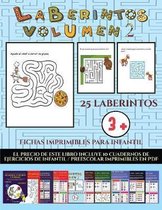 Fichas imprimibles para infantil (Laberintos - Volumen 2)