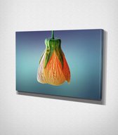 Multicolored Flower Canvas - 100 x 70 cm - Bloemen - Schilderij - Canvas - Slaapkamer - Wanddecoratie  - Slaapkamer - Foto op canvas