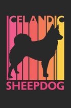 Vintage Icelandic Sheepdog Notebook - Gift for Icelandic Sheepdog Lovers - Icelandic Sheepdog Journal