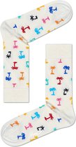 Happy Socks Palm Sokken - Wit - Maat 41-46