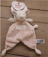 Pluche knuffel muis Doudou roze Very Important Baby VIB