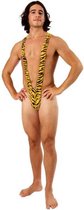 Mankini in tijgerprint