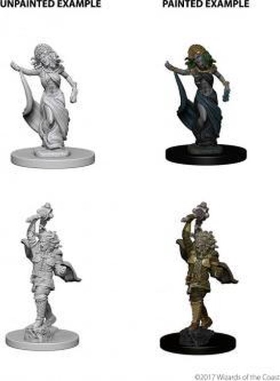 Les Marvelous miniatures de D&D Nolzur - Méduses - 2 miniatures