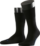 FALKE Run gewatteerd warm ademend hoogwaardig anti zweet zacht zonder motief kleurrijk hardloop hoog  Katoen Zwart Unisex sokken - Maat 42-43