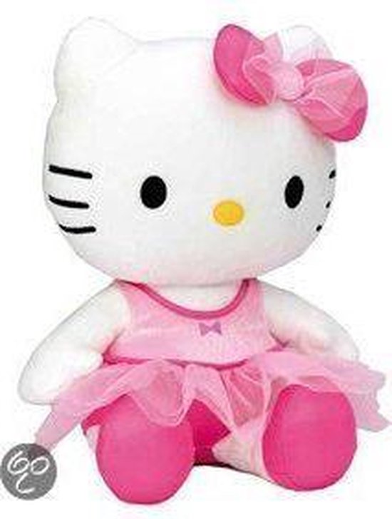 Beangstigend Kanon tijdelijk Hello Kitty Ballerina 16cm knuffel | bol.com