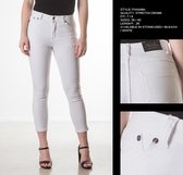 New Star dames capri broek Panama wit - maat 30