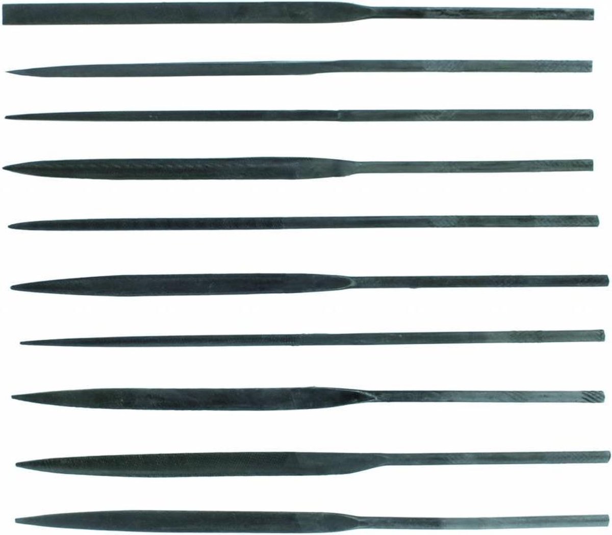 Budget needle file set - vijlen set - 10x - Vallejo Tools - T03001