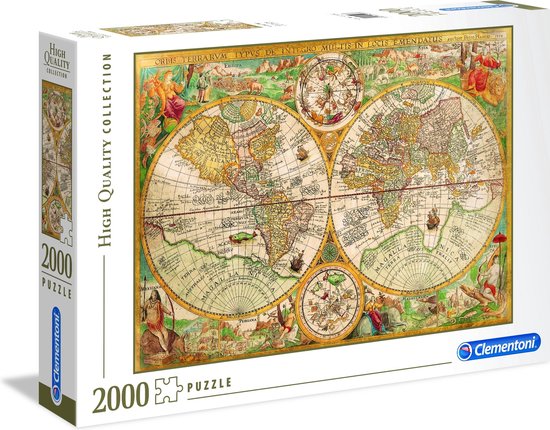 tragedie Handel klimaat High Quality 2000 pcs - Ancient Map | bol.com