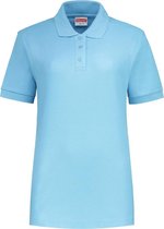 WorkWoman Poloshirt Ladies - 81221 sky blue - Maat 2XL