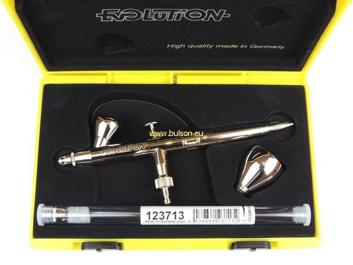 Harder & Steenbeck Airbrush set Evolution Silverline Two in One 0,2 + 0,4 mm