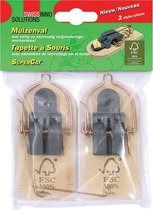 Muizenval Super Cat - FSC Hout - 2 Stuks