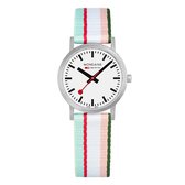 Mondaine M658.30323.16SBS Classic - Polshorloge - Textiel - Multi - Ø 30mm