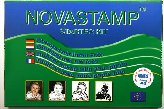 Bol Com Novastamp Starter Kit Zelf Een Stempel Maken Van Uw Foto