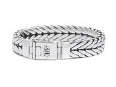 SILK Jewellery - Zilveren Armband - Chevron - 374.21 - Maat 21