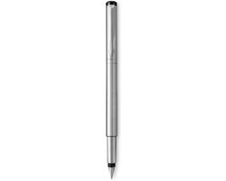 Parker Vector Pen | Fountain pen | Stainless steel Color | Size M | Gift Box.