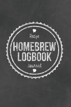 Homebrew Logbook Recipe Journal