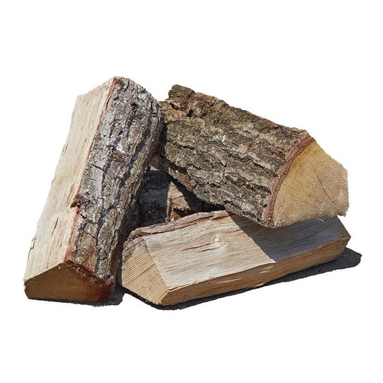 Haardhout Eik-Beuk Mix - 1,6 kuub gestapeld - 700 houtblokken |